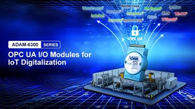 Advantech Launches ADAM-6300 Series【OPC UA I/O Modules】for IoT Digitalization